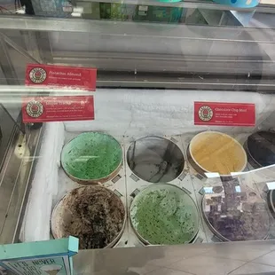 Ice cream flavors