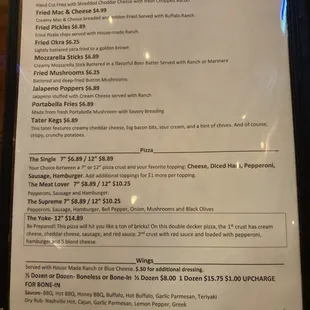 Updated menu 4-21-23