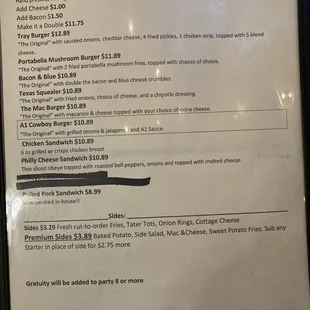 Updated menu 4-21-23