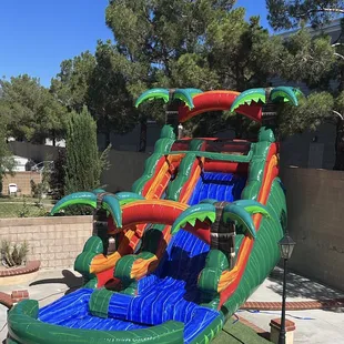 Book our amazing waterslide!