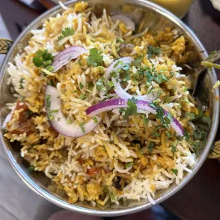 Goat biryani