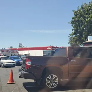 Bad picture...but located in upull upull parking lot. Corner of Gerber &amp; Stockton blvd