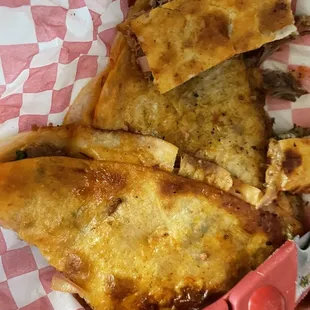 Beef quesadilla