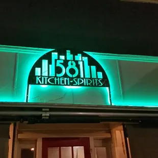 the front of a restaurant
