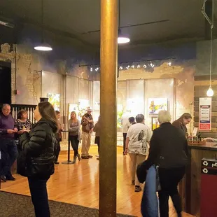 Let's all go to the lobby, the back lobby, where the delicious beverages await