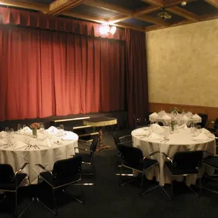 Elegant Dinner Theatre for Private parties!  Professional Magicians for your party! Can seat 54 at tables with Show!