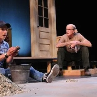 Max Rosenak* and David Warren Keith* in The Drawer Boy (photo - Jay Yamada)