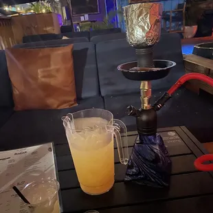 Pitcher and hookah