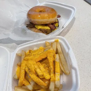 Glaze Doughnut Burger