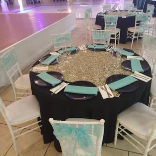 Quence'at Thee chateau banquet hall