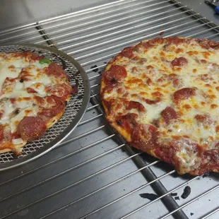 Scratch made Chicago Style Crust or Gluten Free Cauliflower Crust.