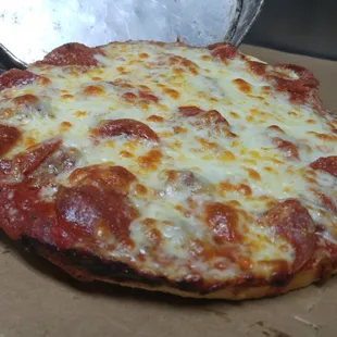 Pepperoni, Sausage, &amp; Extra Cheese