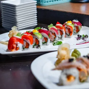 Taste the Rainbow! Freshest Sushi in town