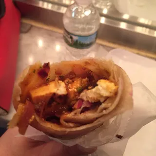 Chat Pata Paneer Roll