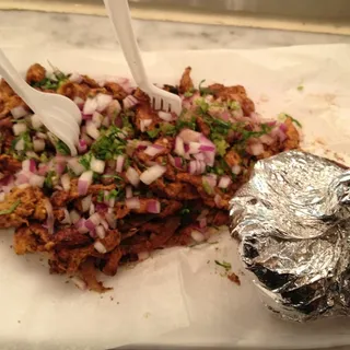 Tawa Chicken with Paratha