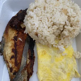 Marinated Bangus and Eggs