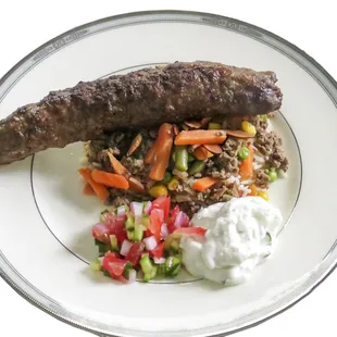 Lula Kabab with the works