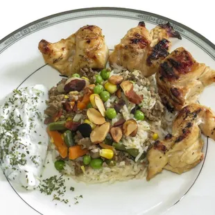 Smoked Chicken Tenderloin Kabab