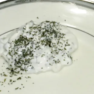Cucumber yogurt AKA Tzatziki with our twist