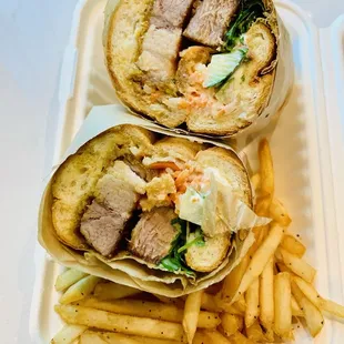 Pork Crackling Banh Mi