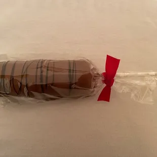 One of their beautiful milk chocolate marshmallows