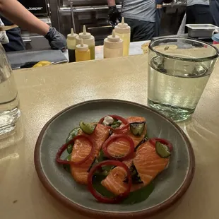 Ora King Salmon Crudo