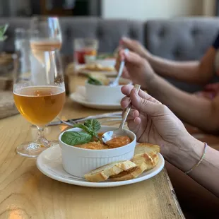 Home made, seasonal soups