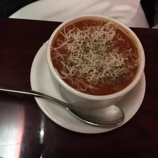 Great cup of tomatoe bisque!!