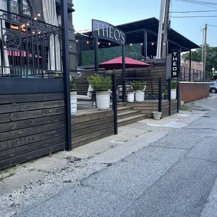 Outside of establishment