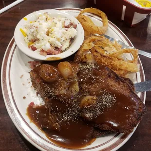 Liver and onions