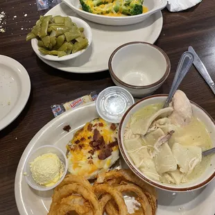 a plate of food