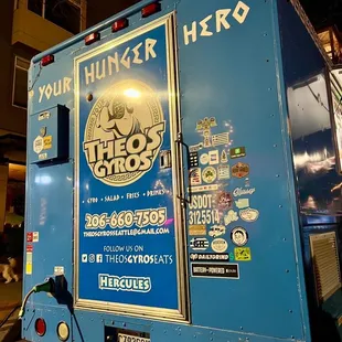 Back of food truck