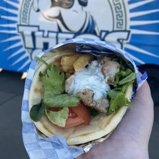 Chicken gyro