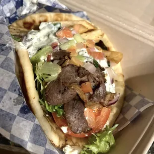 Roasted Lamb Gyro