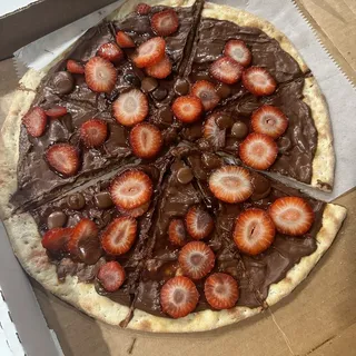 chocolate pizza