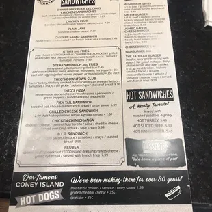 Menu page 2