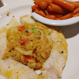 &quot;Crab stuffed&quot; flounder