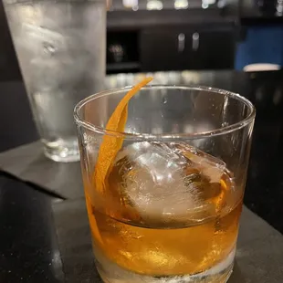Old-fashioned bourbon