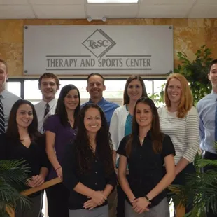 Staff of Therapy and Sports Center, Riverview and Brandon offices.