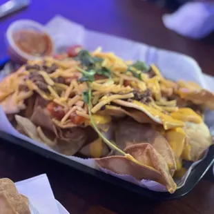 food, nachos