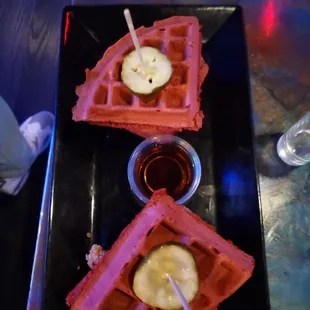 Red Velvet Waffle Sliders