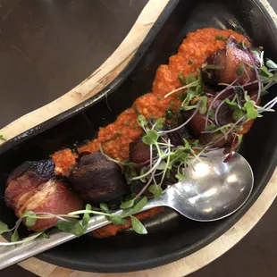 Bacon Wrapped Dates