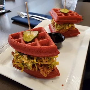 Chicken Waffle Sliders