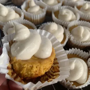 Mini Pumpkin Cheesecakes (Gluten Free, Keto)