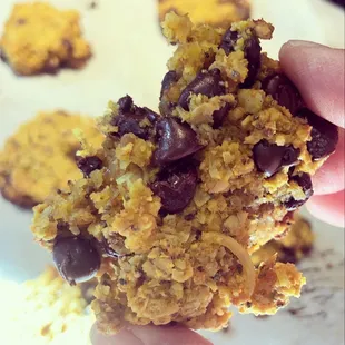 Cowboy Cookies (Gluten Free, Vegan)