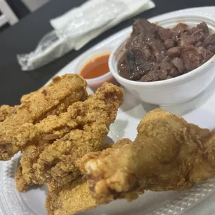 Red Beans &amp; Rice Plate