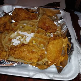 Chicken and Waffles!