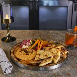 The Lounge | Chef&apos;s Grilled Vegetables &amp; Hummus