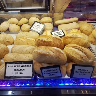 My favorite roasted garlic bread