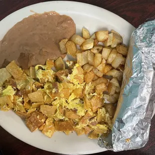 Migas con Huevo Plate